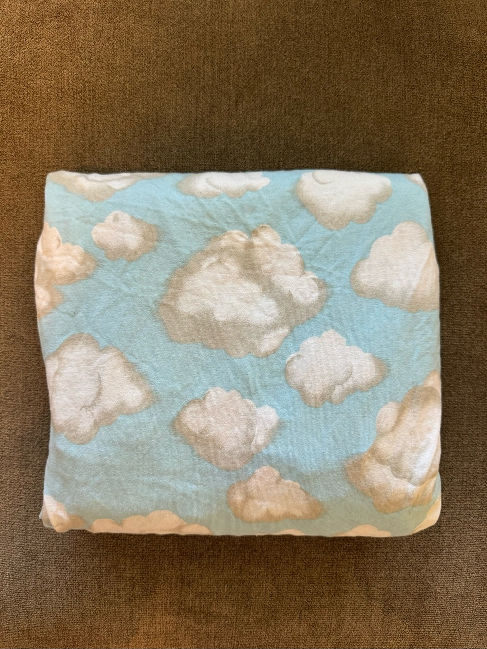 Nick And Nora Cloud 9 Twin Sheet fitted sheet jersey knit 100% cotton stretchy